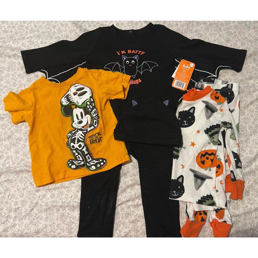 18 Month Halloween Boy Clothing Set | 3 Piece Bundle